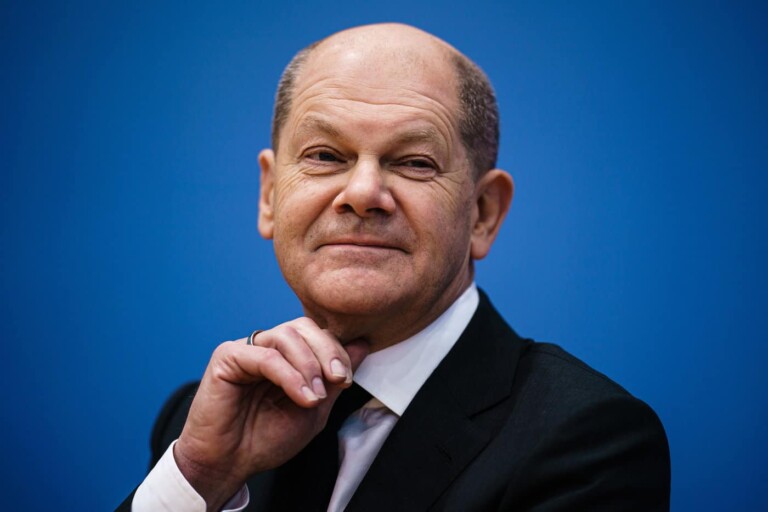 Chancelier allemand Olaf Scholz