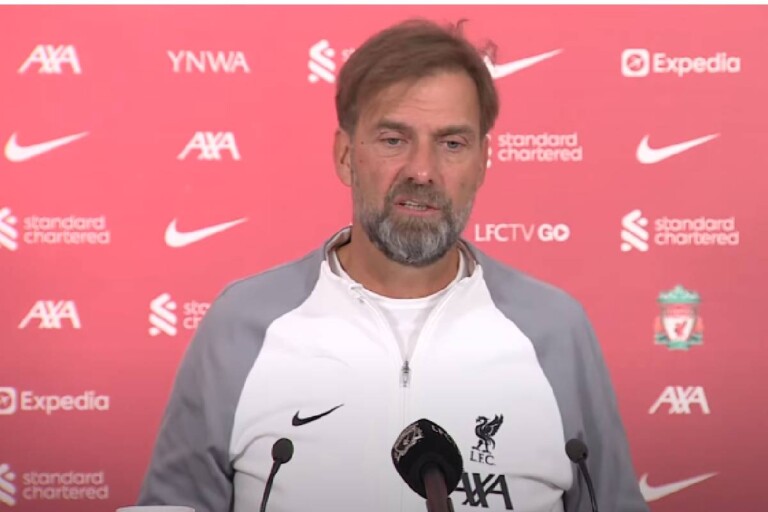 Jurgen Klopp en confÃ©rence de presse