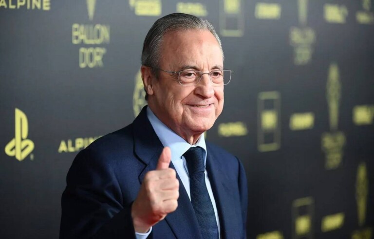 Florentino Perez, prÃ©sident du Real Madrid