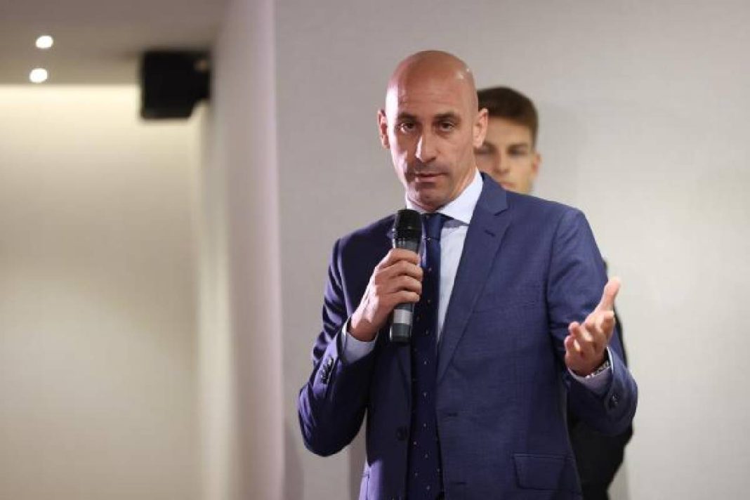 Luis Rubiales, prÃ©sident de la FÃ©dÃ©ration espagnole de football