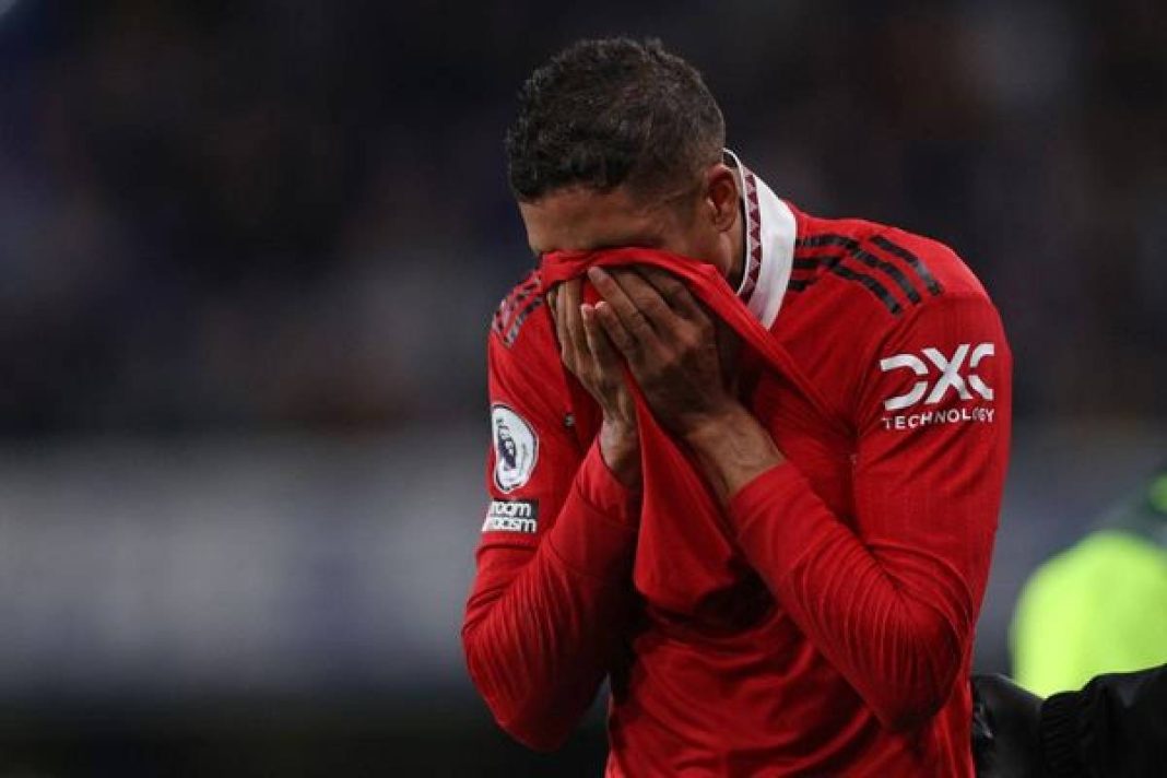 RaphaÃ«l Varane sous le maillot de Manchester United