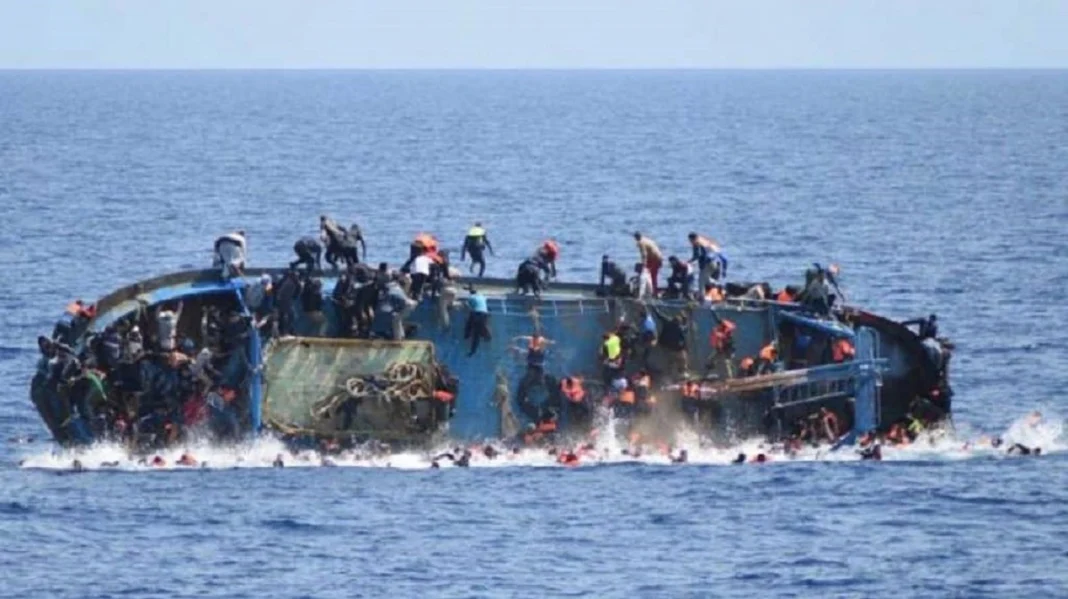 Un bateau chavirÃ©