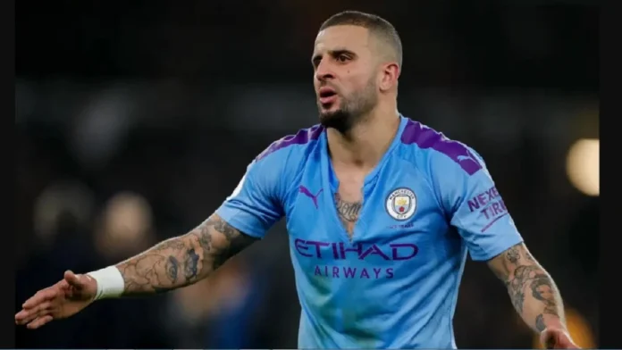 Le dÃ©fenseur de Manchester City, Kyle Walker