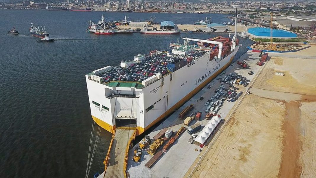 Une vue du Port Autonome d'Abidjan