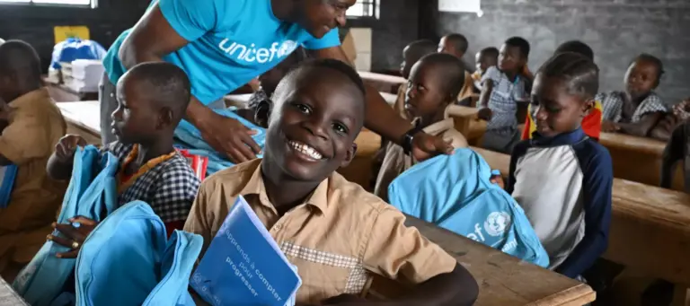 L'UNICEF (Fonds des Nations Unies pour l'enfance)